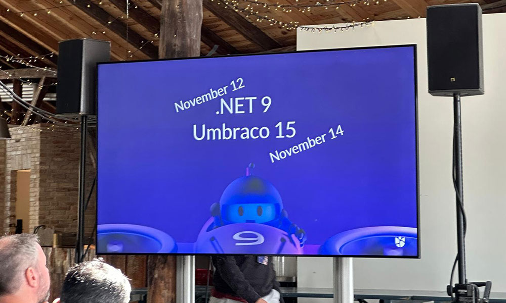 Umbraco 15 release date – straight from Codegarden 2024