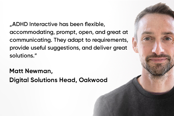 Our partnership with Oakwood digital agency – team extension model