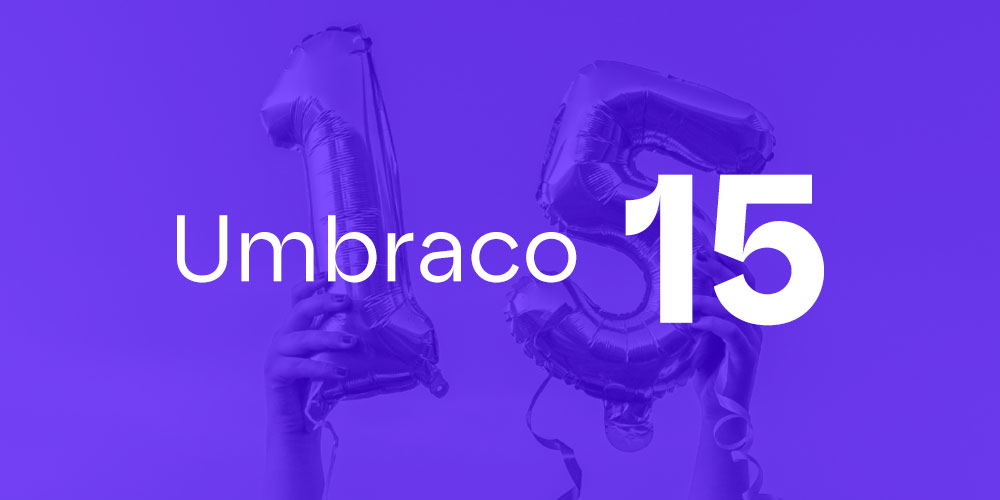 Umbraco 15 Is Released! New features, incuding improvied caching, rich text editor TipTap and more. Learn more about Umbraco 15 and What version of Umbraco should you be using now